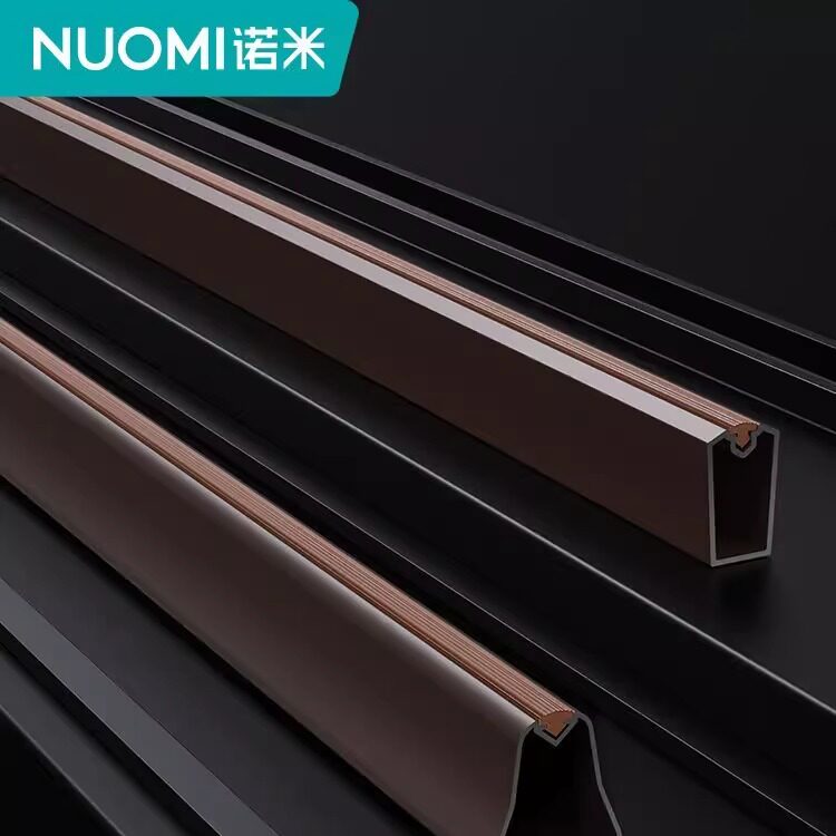 NUOMI诺米铝合金衣柜挂衣杆衣橱柜子衣杆托加厚晾衣杆定制五金