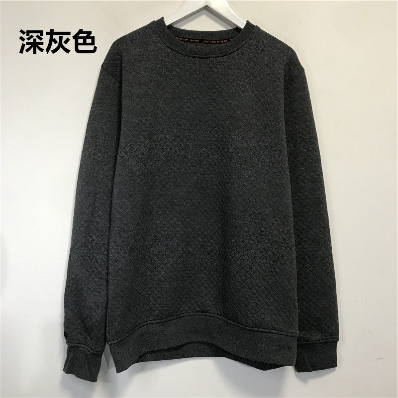 纯棉复合面料圆领套头卫衣图片