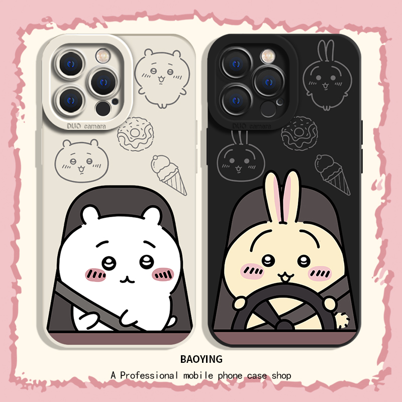 开车chiikawa适用小米14手机壳13情侣11ultra红米turbo3乌萨奇s吉伊note12卡哇10/Civi4Pro女k70k60k50k40k30