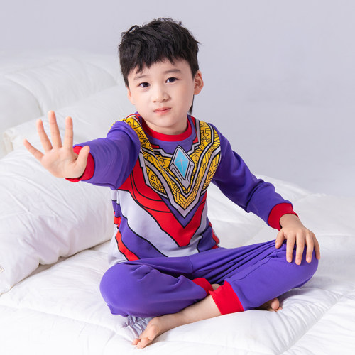 Ultraman奥特曼儿童纯棉睡衣套装