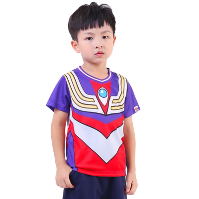 Ultraman奥特曼T儿童速干短袖t夏