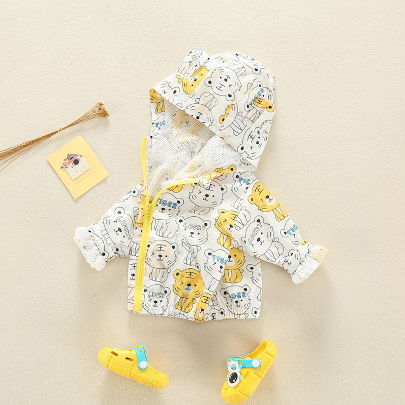 宝宝防晒衣外套男童透气连帽防晒服婴儿防紫外线薄款皮肤衣空调衫