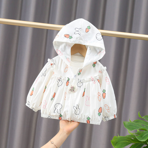 女宝宝0-4岁冰感防晒衣