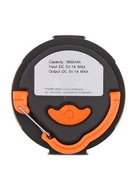 网多功能携露d营灯户外可挂红橙色帐篷灯le便氛围灯手USW提营地照