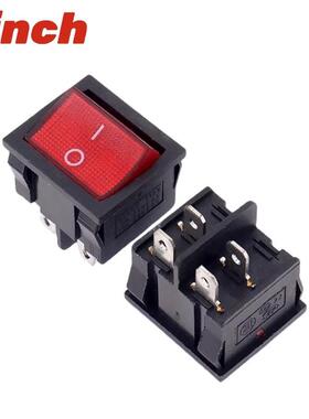 2KC5船型开关21X24mm 4脚挡6脚3档四脚二档三档D按/钮开关6A25PMN