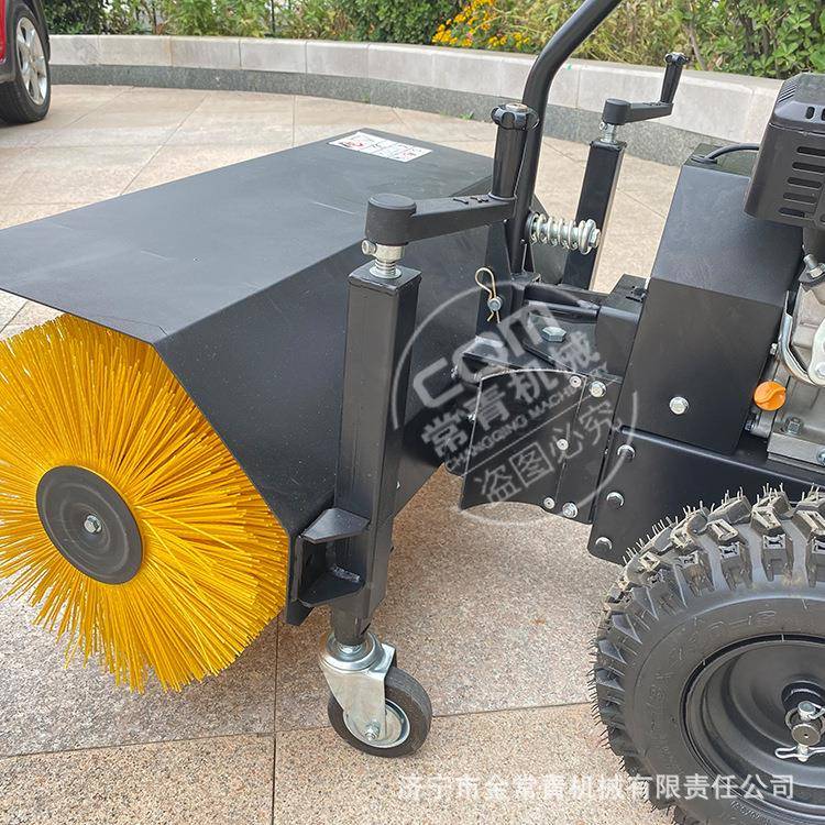 小型手推式扫地机扫小区广工厂区用小型场工地地清灰机厂80宽园家