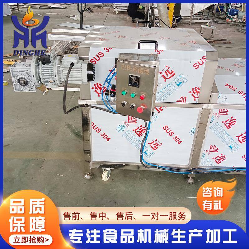 软包装酱线菜巴氏杀菌线 酱包巴菌WDK氏杀菌流水 果料蔬杀漂烫蒸