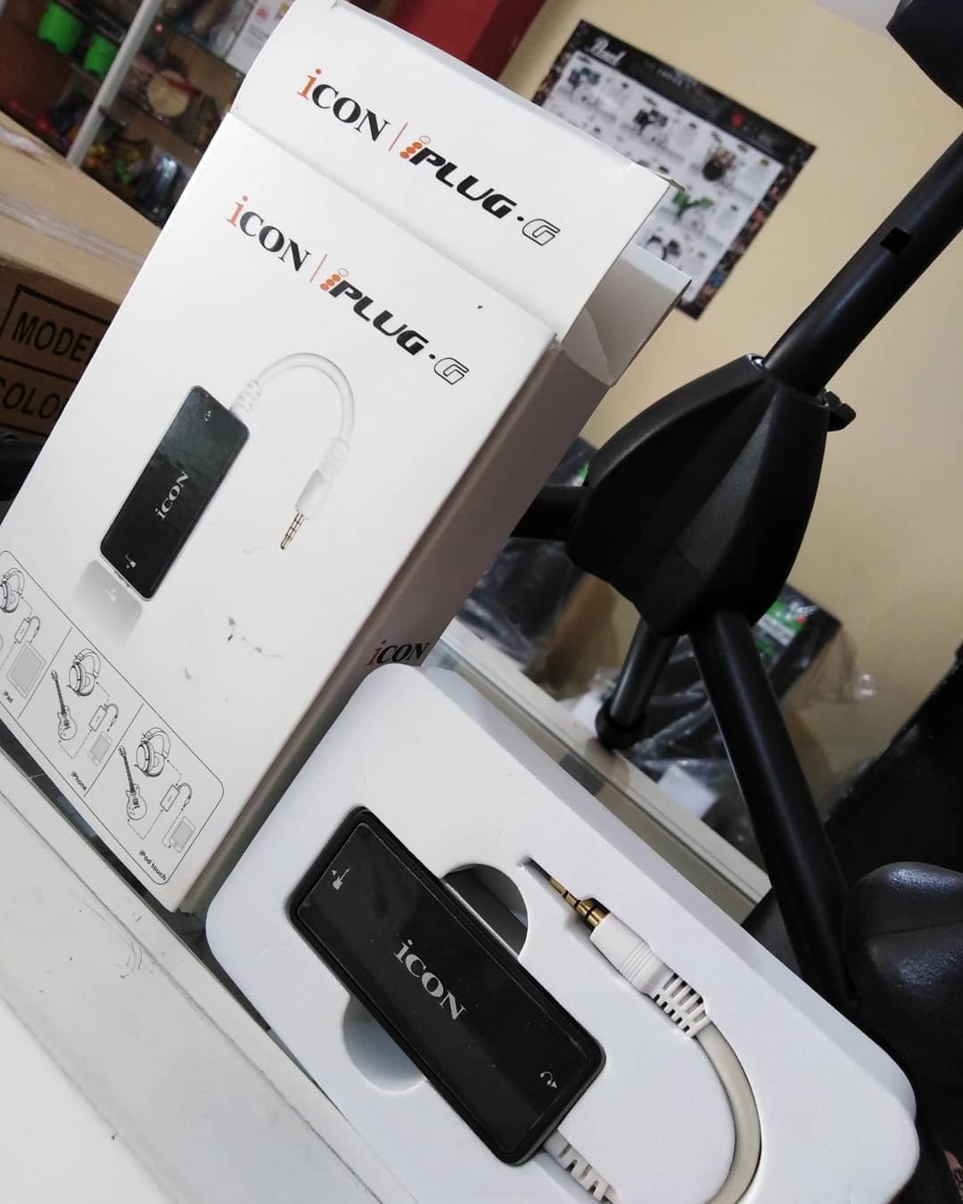 iCON/艾肯 iPlug G iOS电吉他/贝斯录音接口声卡iPhone/iPad/iPod