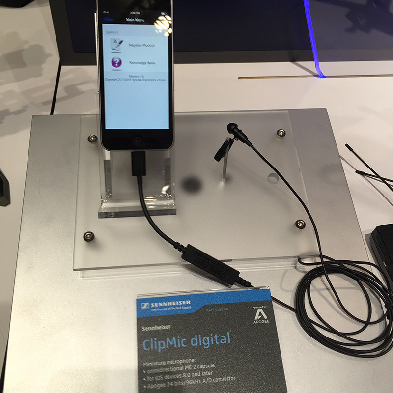 iPhone苹果手机专业录音电容话筒