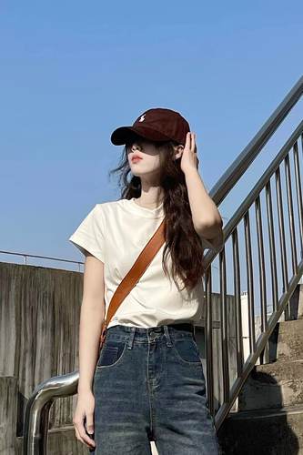 小飞袖布料清爽穿出韩系高级感