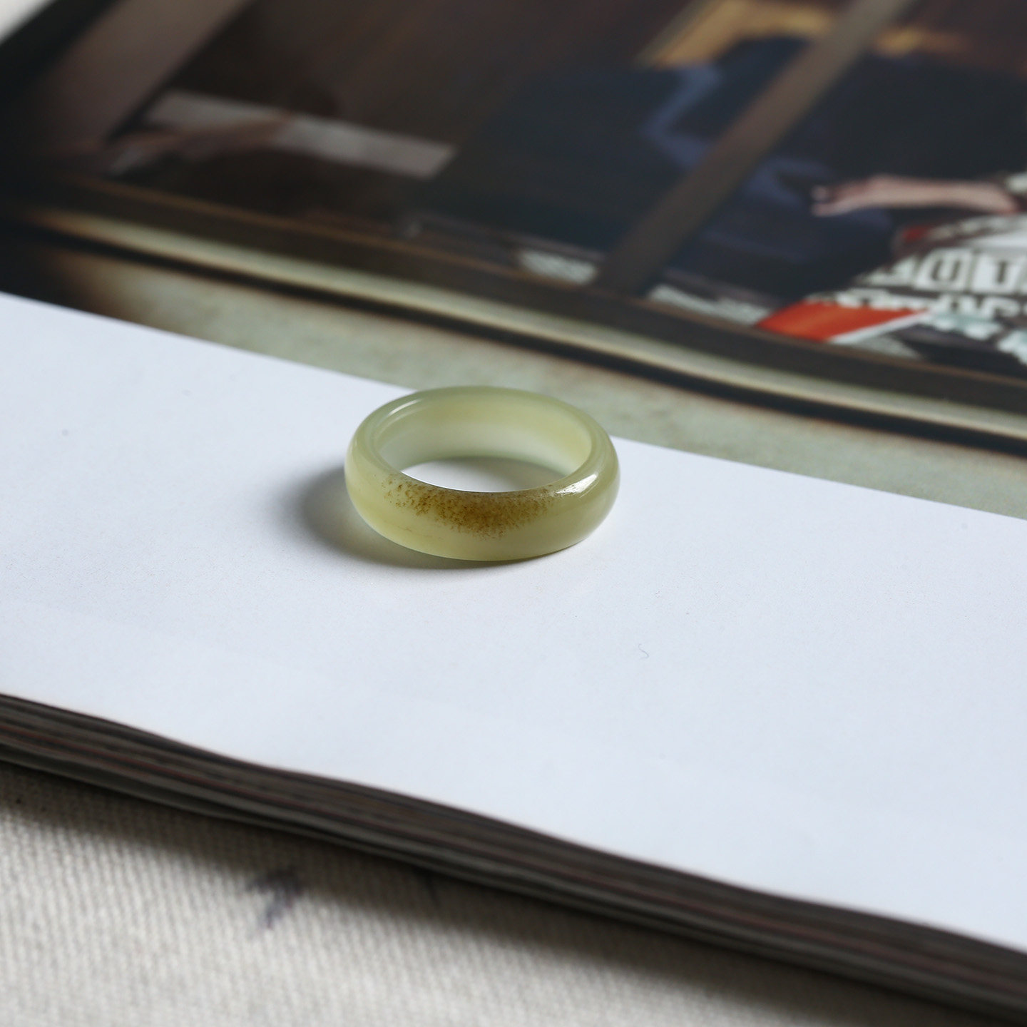 13号戒指 新疆和田玉糖料糖玉泥鳅背圆弧素圈指环 5011,珠宝/钻石/翡翠,手饰,淘宝优惠券,粉丝福利购,淘宝优惠卷