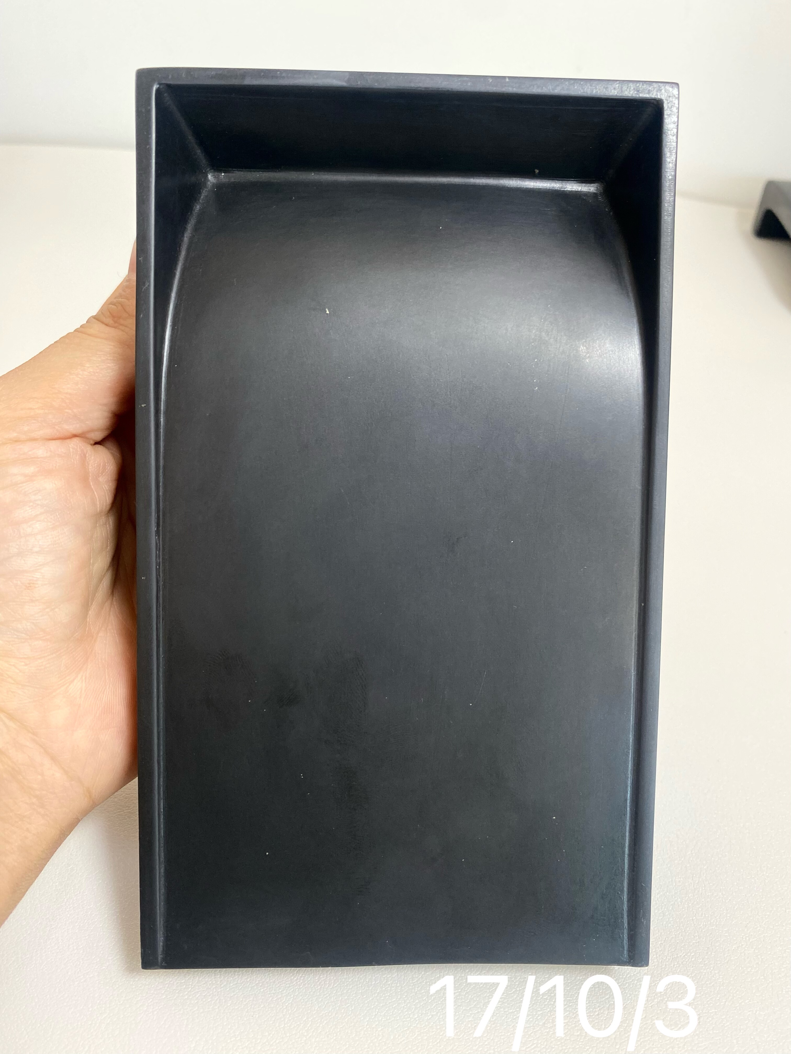 黑玉岩抄手砚易砚实用砚素砚