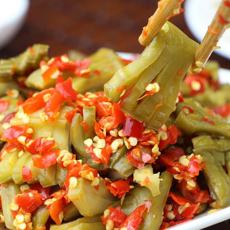 酸辣下饭菜刀豆剁辣椒湖南农家自制咸菜手工腌制酱菜酸辣瓶装泡菜,水产肉类/新鲜蔬果/熟食,腌制/榨菜/泡菜,淘宝优惠券,粉丝福利购,淘宝优惠卷