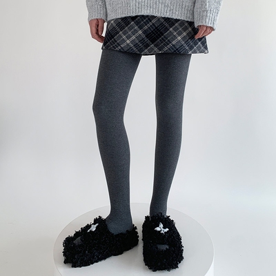 漫画腿显瘦纯棉不起球打底裤