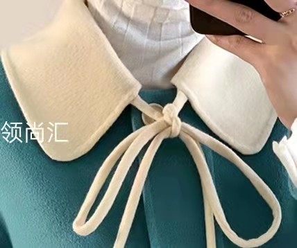 2022新款秋冬呢子娃娃领假领子外搭披肩领百搭小圆领装饰假衣领,服饰配件/皮带/帽子/围巾,假领,淘宝优惠券,粉丝福利购,淘宝优惠卷