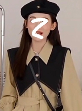 新款假领子西装面料时尚假领子小马甲披肩领外搭衬衫T恤装饰领