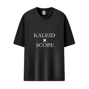 Kaleid T恤夏季 纯棉圆领男女宽松上衣字母短款 帅气外穿 Scope短袖