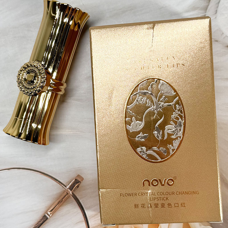 NOVO鲜花果冻温变润唇膏不沾杯不掉色滋润淡化唇纹变色透明防水,彩妆/香水/美妆工具,唇膏/口红,淘宝优惠券,粉丝福利购,淘宝优惠卷