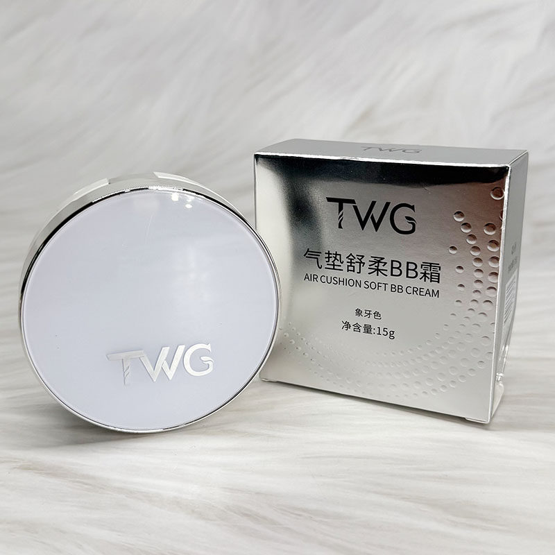 TWG气垫舒柔BB霜隐形遮瑕气垫持妆不卡粉润服帖自然轻薄气垫BB霜,彩妆/香水/美妆工具,BB霜,淘宝优惠券,粉丝福利购,淘宝优惠卷