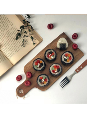 MVXIM STUDIO diy寿司花卷饭团香薰蜡烛摆设可爱生日礼物送礼