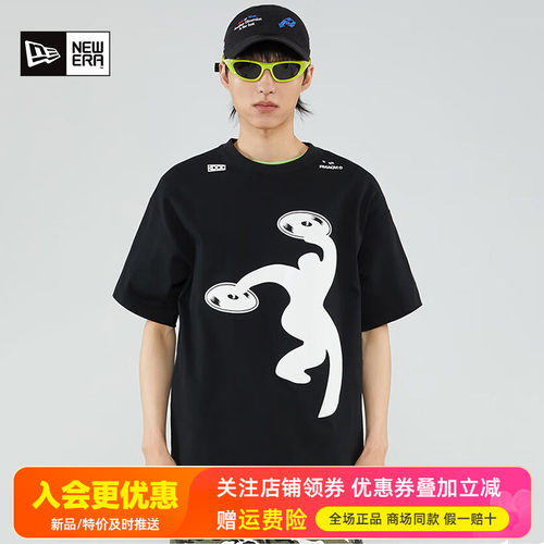 NewEra纽亦华FMACM X KOOD三方联名男女同款短袖T恤13413115