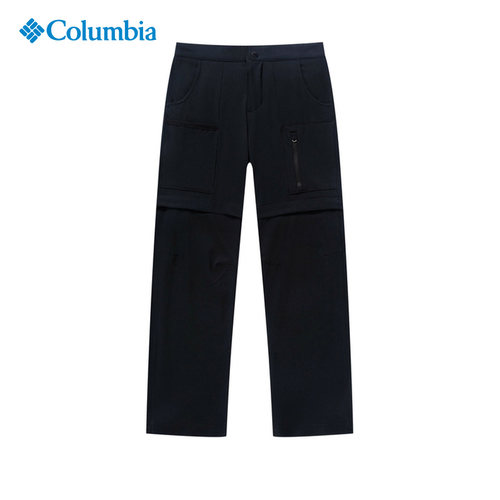 哥伦比亚Columbia春夏男童女童可拆卸两截裤速干长裤AG0064