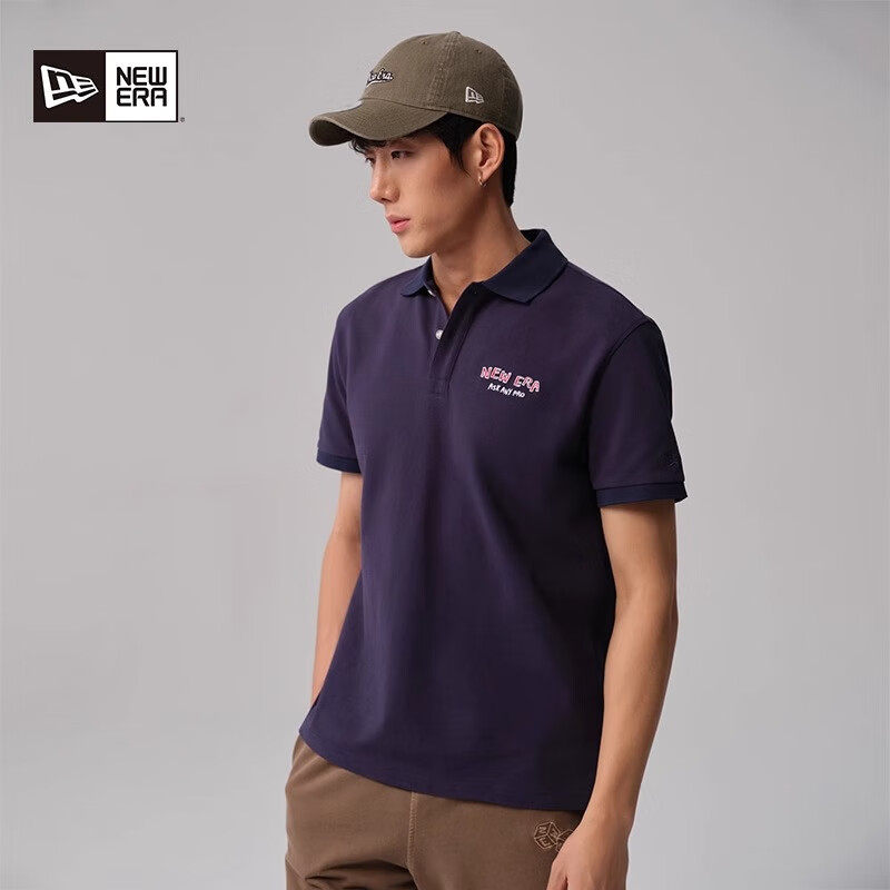 NewEra纽亦华男女款MLB潮流POLO衫休闲透气短袖T恤14187354