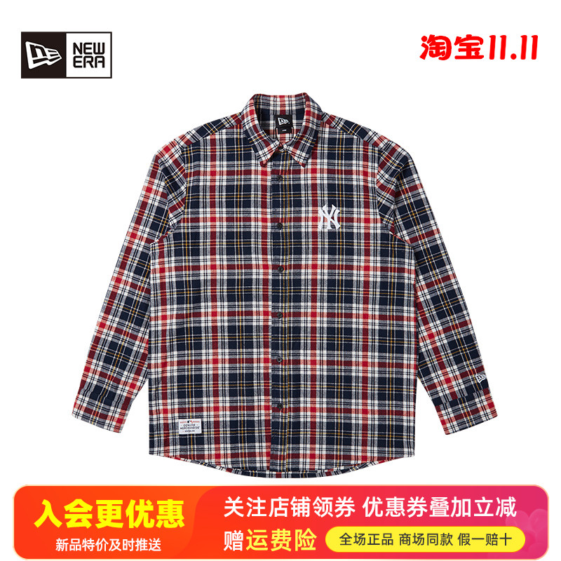 NewEra纽亦华洋基队NY衬衫外套