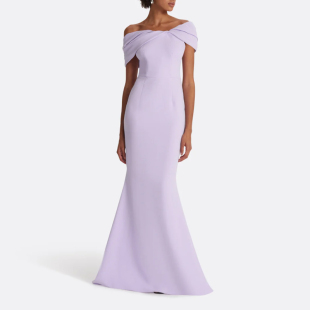 晚礼服紫罗兰色长裙2025新款高级质感年会派对公司晚宴连衣裙优雅