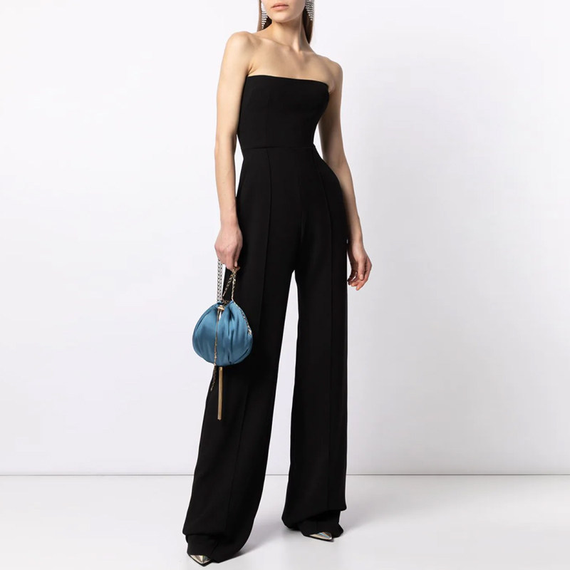 长款晚礼服夏2025新款高档大气宴会连体裤子显瘦平时可穿女装年会