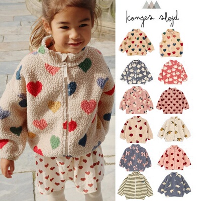 2025秋冬KS棉服男女童宝宝儿童加厚棉衣保暖柔软羊羔绒外套马甲