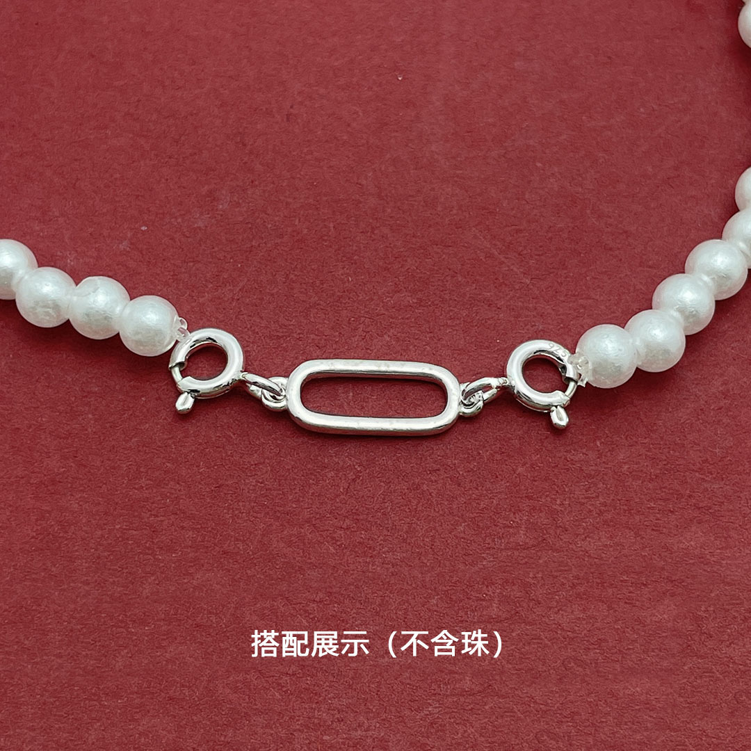 S925纯银项链手链修复弹簧扣图片