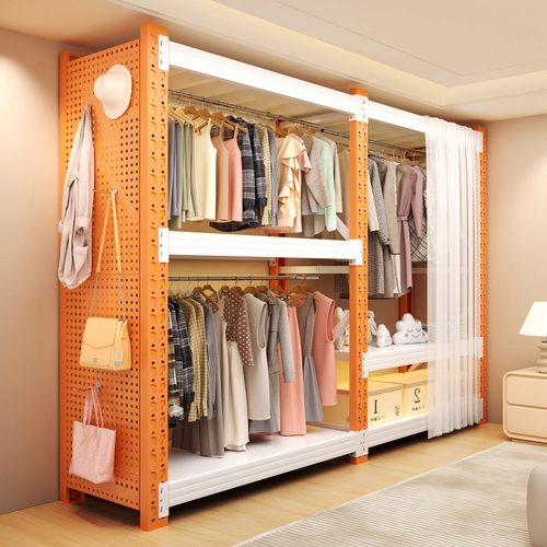 速抢！家用钢制收纳衣帽架