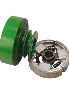 汽油打药机离合器170F双A70型80离合轮双槽B型变速器微耕机皮带轮