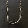 Silver Solid Fishbone