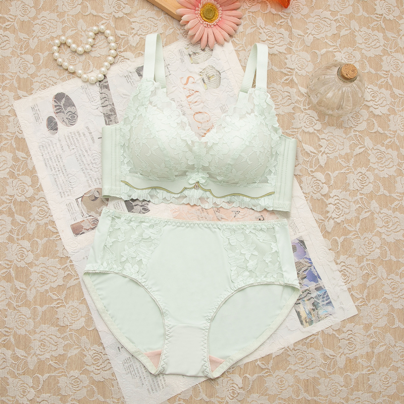 無磁內衣無鋼圈聚攏性感厚薄套裝