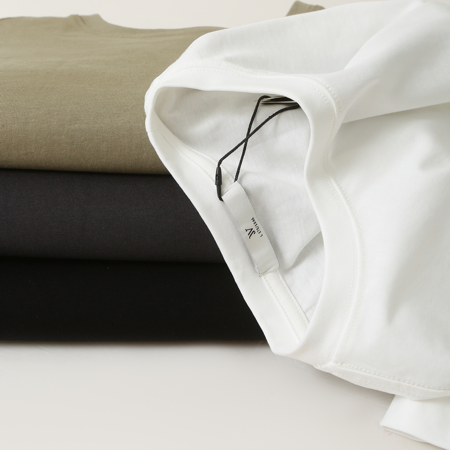 简约纯色百搭早秋男士长袖T恤