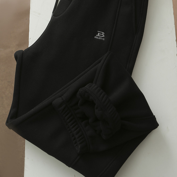 【牛货！加厚保暖！】秋冬男士加绒卫裤松紧腰束脚宽松运动休闲裤,男装,卫裤,淘宝优惠券,粉丝福利购,淘宝优惠卷