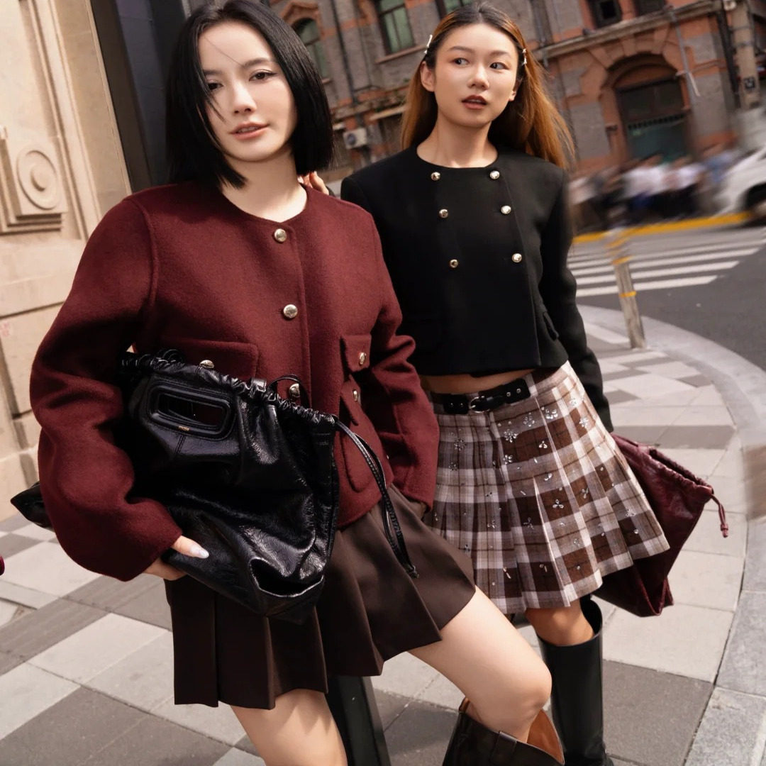 【秀场同款！双面穿！】秋冬法式复古气质百搭短款羊毛大衣外套女,女装/女士精品,短外套,淘宝优惠券,粉丝福利购,淘宝优惠卷