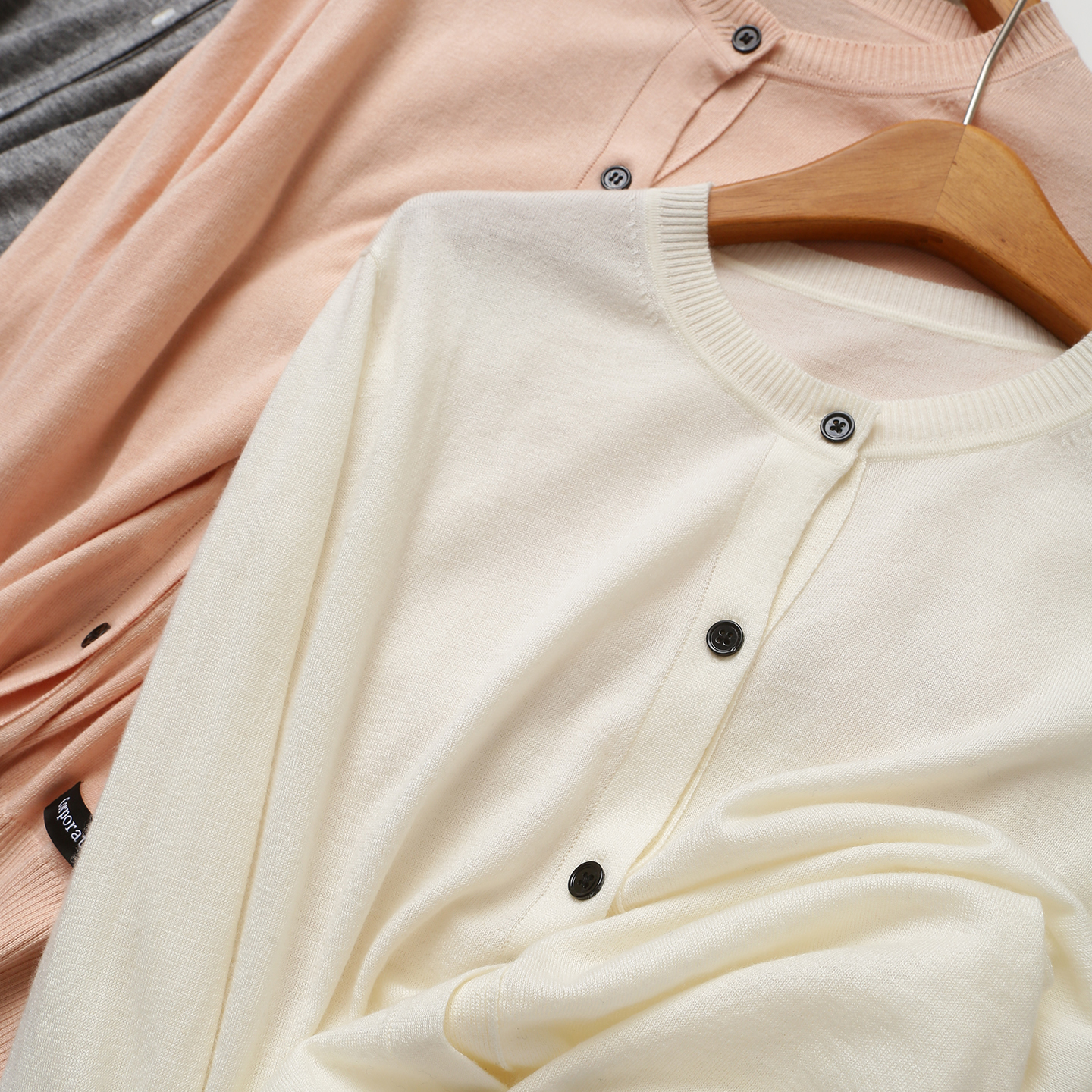 细支绵羊毛高质感定制装饰针织衫