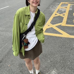 【大厂订单！男女同款！】户外情侣休闲减龄长袖衬衫轻薄防晒衬衣