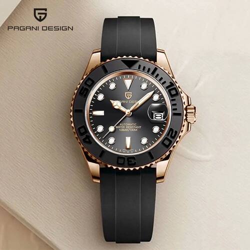 PAGANI DESIGN Sports Men Mechanical Wristwatch Sapphire Luxu