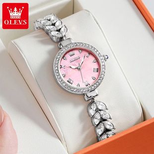 OLEVS New Fashion Stainless Steel Bracelet Quartz Watch Wome