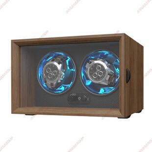 Watch Winder Box Wood for Automatic Watches,4 Rotation Mode
