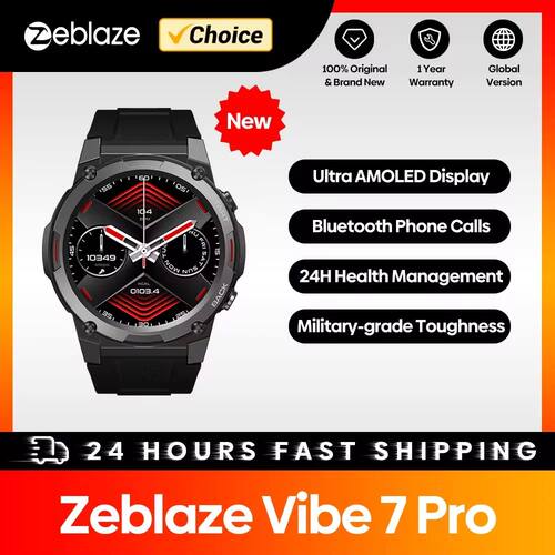 Zeblaze VIBE 7 PRO Smart Watch 1.43'' AMOLED Display Make/Re