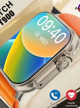 LAXASFIT T900Ultra Smartwatch Bluetooth Talk Smartwatch Mess