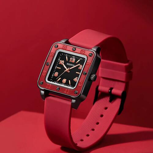 Square Silicone Band Women Watches Top Brand Luxury Fashion