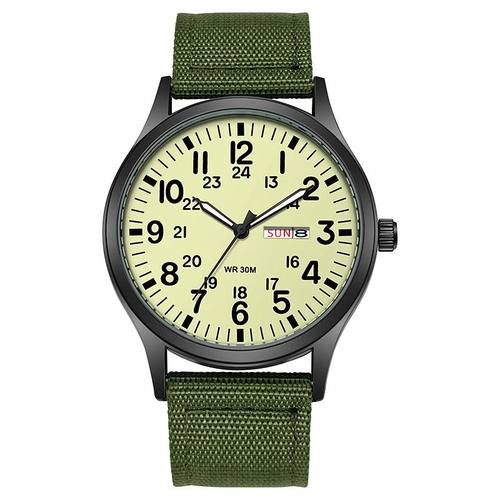 2024 TPW Field Watch Easy Reading Fabric Strap 24 Hours Disp