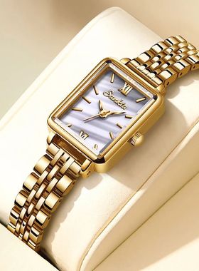 LIGE Sunkta Fashion Elegant Quartz Woman Watch Leisure Simpl