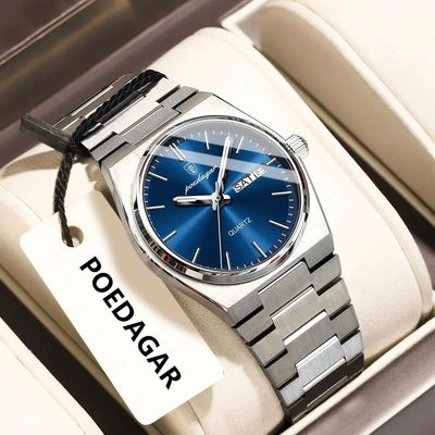 POEDAGAR Top Exquisite Woman Wristwatch Waterproof Luminous